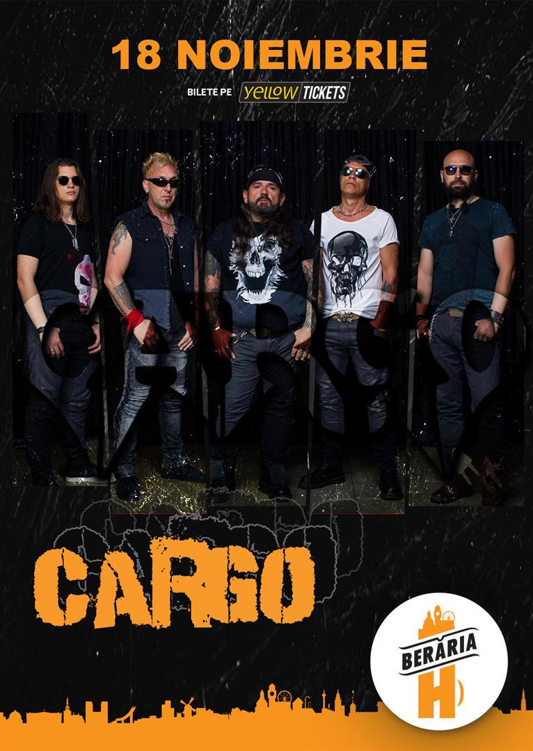Concert CARGO în concert la Berăria H pe 18 noiembrie 2026, miercuri, 18 noiembrie 2026 19:00, Berăria H